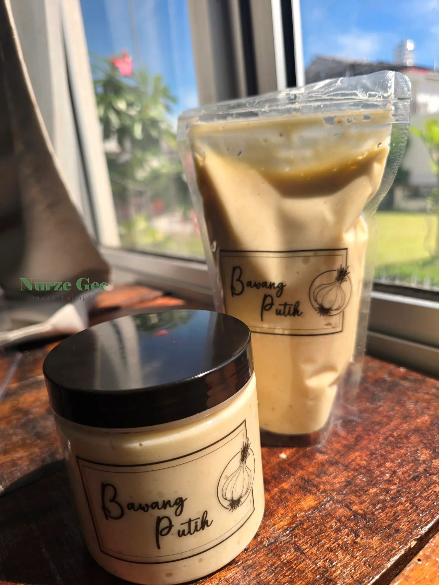 Bawang putih — balang dan refill pack